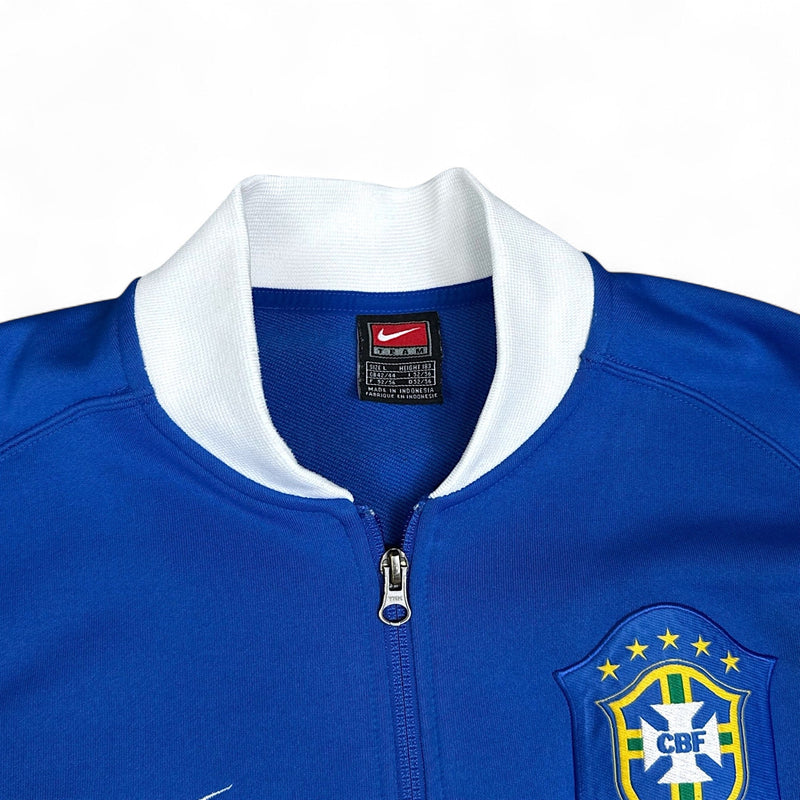 Nike Brasil Vintage 2006 Trackjacke Blau - vintageconcierge