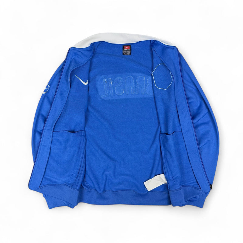 Nike Brasil Vintage 2006 Trackjacke Blau - vintageconcierge