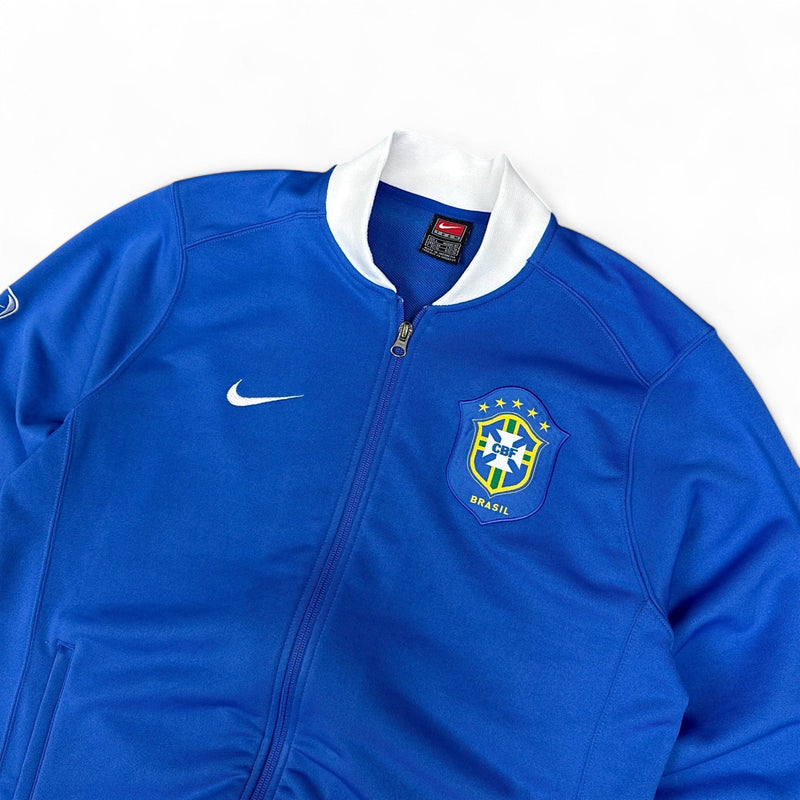 Nike Brasil Vintage 2006 Trackjacke Blau - vintageconcierge
