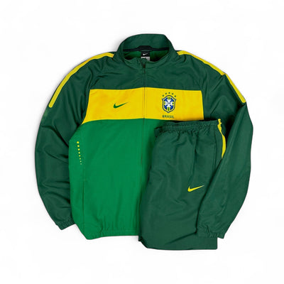 Nike Brasil Vintage 2010 Rare Tracksuit - vintageconcierge