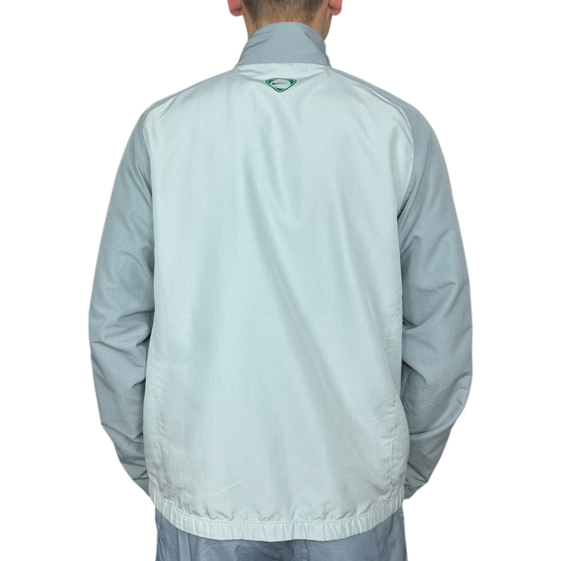 Nike Brasil Vintage 2010 Trackjacke Grau Gelb - vintageconcierge