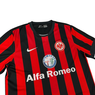 Nike Eintracht Frankfurt Alfa Romeo 2015 Fußball Trikot Rot Schwarz - vintageconcierge