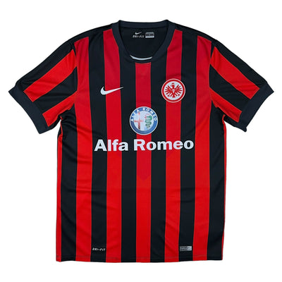 Nike Eintracht Frankfurt Alfa Romeo 2015 Fußball Trikot Rot Schwarz - vintageconcierge