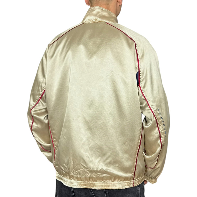 Nike FC Barcelona 2001 - 02 Rare Trackjacke Gold - vintageconcierge