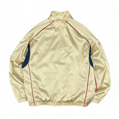 Nike FC Barcelona 2001 - 02 Rare Trackjacke Gold - vintageconcierge