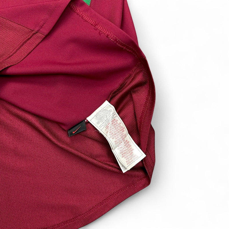Nike Portugal Hugo Viana 2001 - 02 Fußball Trikot Burgundy - vintageconcierge