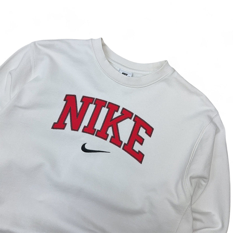 Nike Spellout Sweater Weiß - vintageconcierge