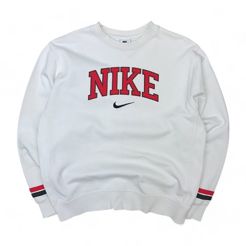 Nike Spellout Sweater Weiß - vintageconcierge