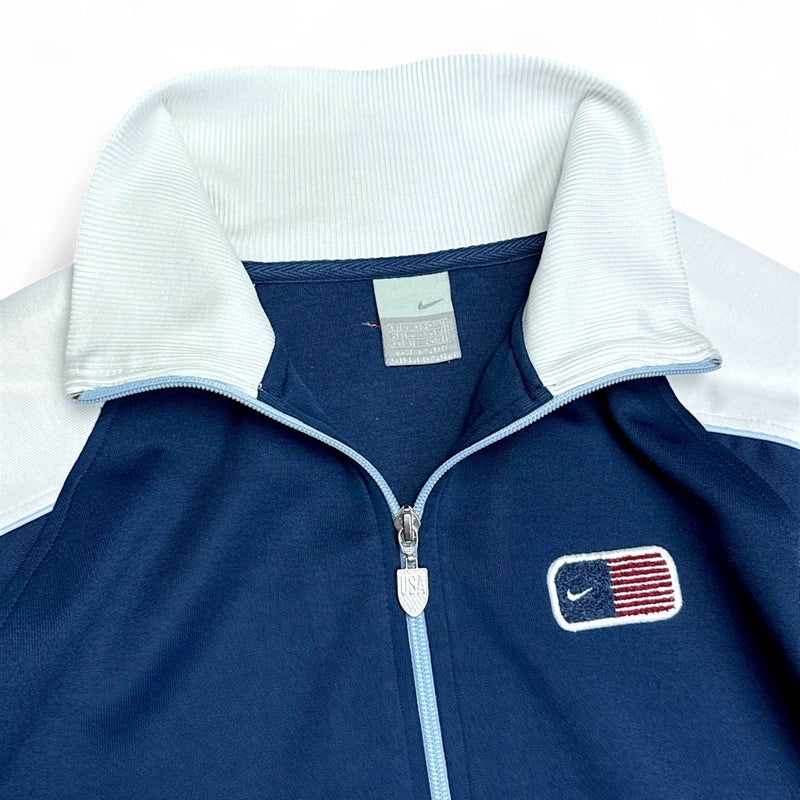 Nike Vintage 2002 Rare USA Trackjacke - vintageconcierge