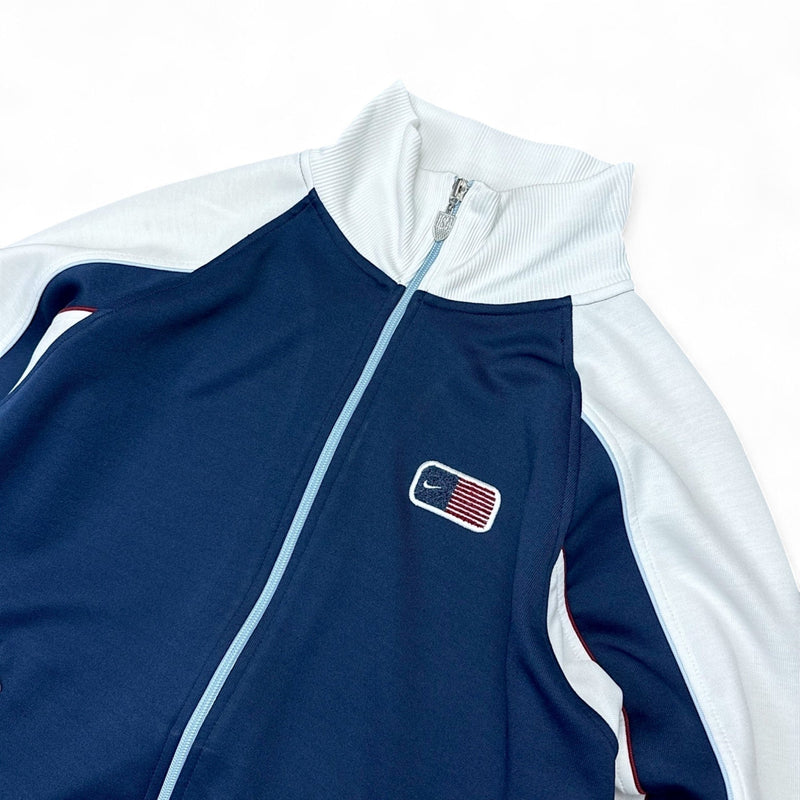 Nike Vintage 2002 Rare USA Trackjacke - vintageconcierge