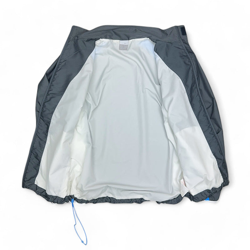 Nike Vintage 2004 Rare TN Trackjacke Weiß Grau Blau - vintageconcierge