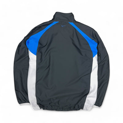 Nike Vintage 2004 Rare TN Trackjacke Weiß Grau Blau - vintageconcierge