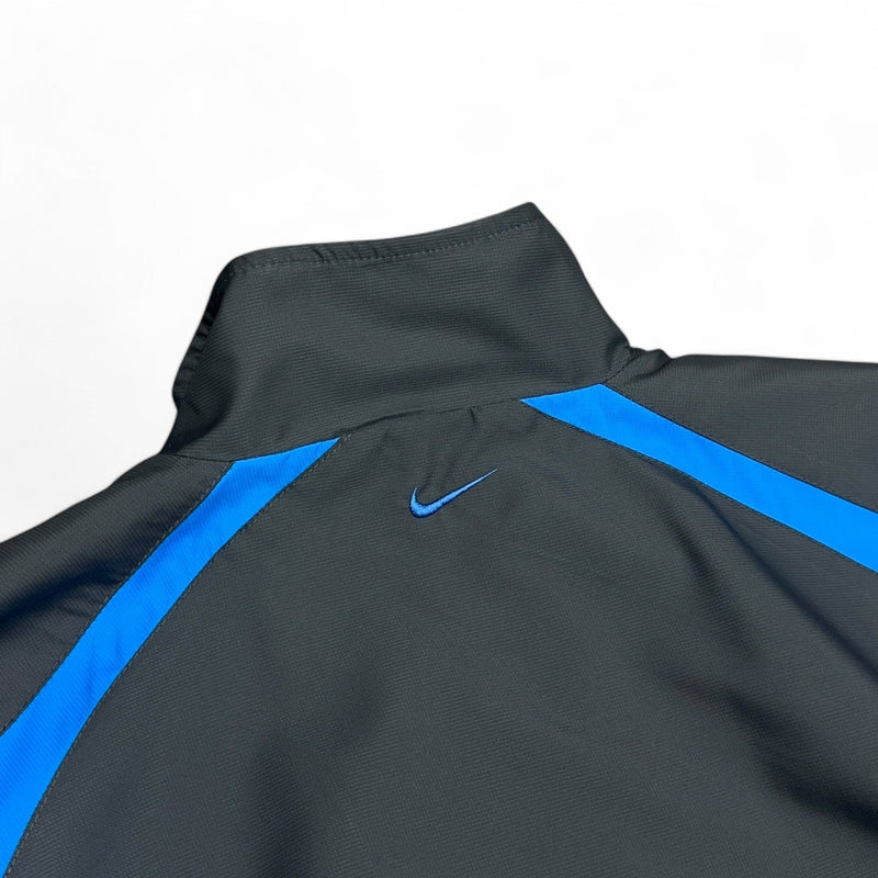 Nike Vintage 2004 Rare TN Trackjacke Weiß Grau Blau - vintageconcierge