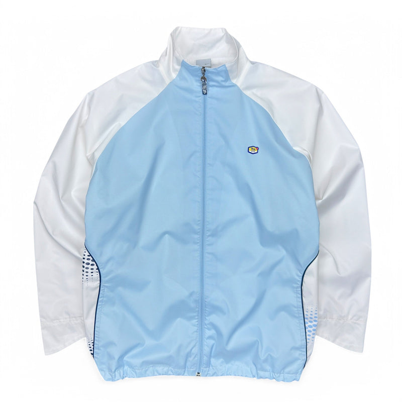 Nike Vintage 2005 Rare TN Trackjacke Weiß BabyBlau - vintageconcierge