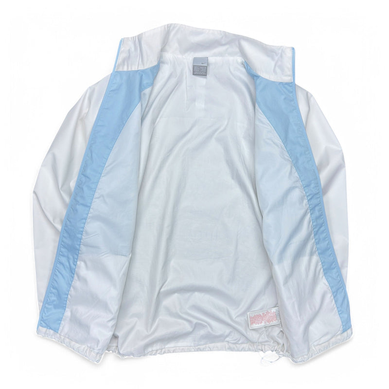 Nike Vintage 2005 Rare TN Trackjacke Weiß BabyBlau - vintageconcierge
