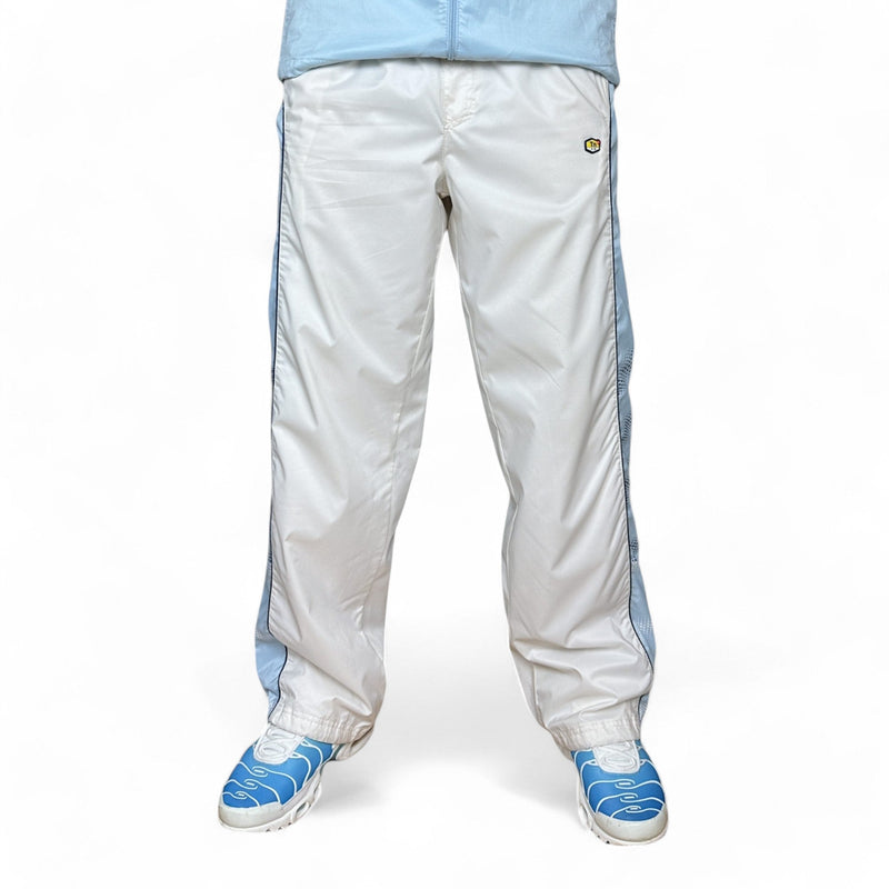 Nike Vintage 2005 Rare TN Trackpants BabyBlau Weiß - vintageconcierge