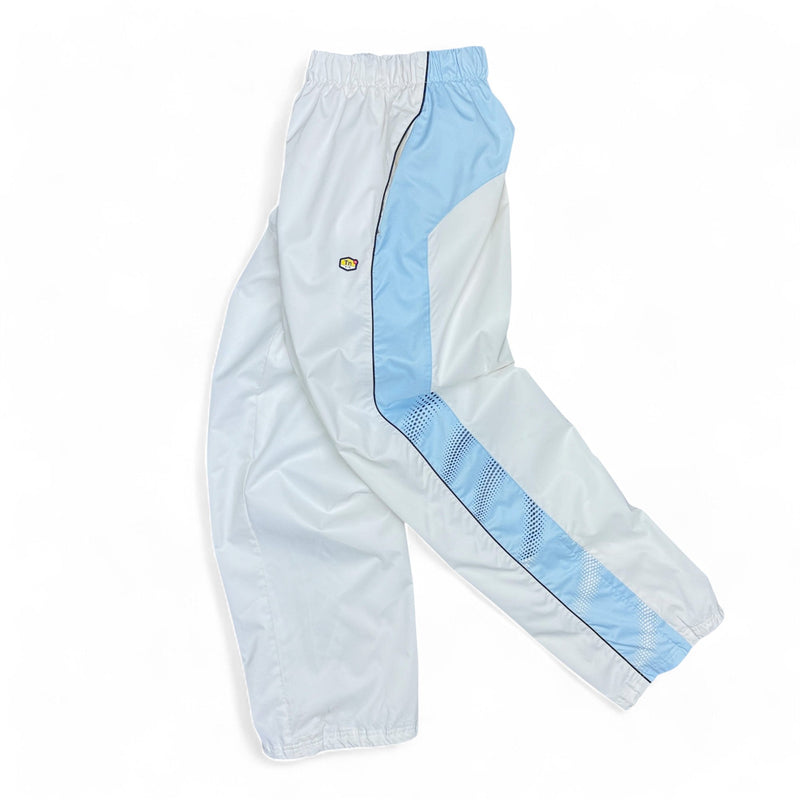 Nike Vintage 2005 Rare TN Trackpants BabyBlau Weiß - vintageconcierge