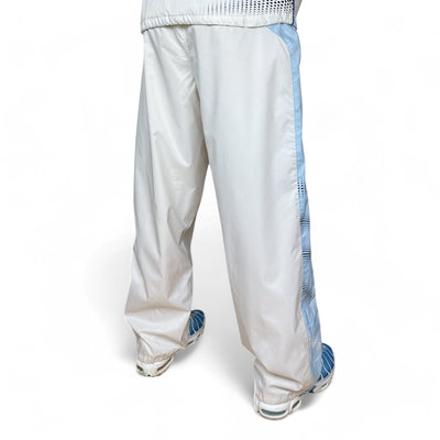 Nike Vintage 2005 Rare TN Trackpants BabyBlau Weiß - vintageconcierge