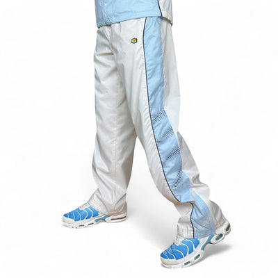 Nike Vintage 2005 Rare TN Trackpants BabyBlau Weiß - vintageconcierge