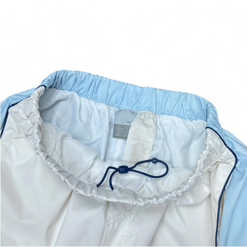 Nike Vintage 2005 Rare TN Trackpants BabyBlau Weiß - vintageconcierge
