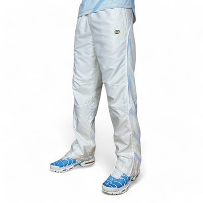Nike Vintage 2006 Rare TN Trackpants BabyBlau Weiß - vintageconcierge