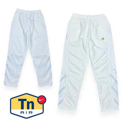Nike Vintage 2006 Rare TN Trackpants BabyBlau Weiß - vintageconcierge