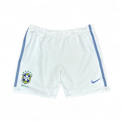 Nike Vintage 2010 Brasil Shorts Weiß - vintageconcierge