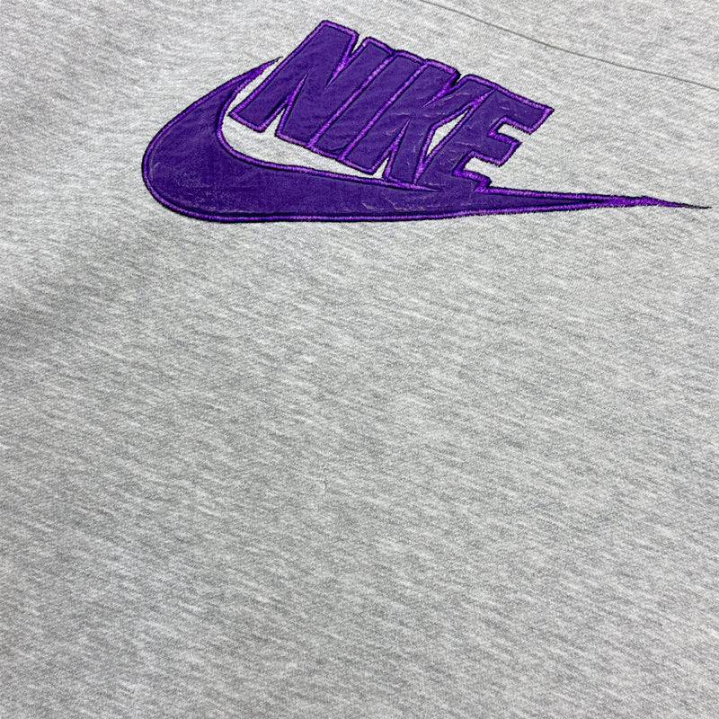 Nike Vintage 80s Sweater Grau - vintageconcierge