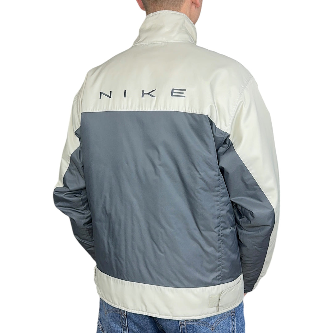 Nike Vintage 90s Padded Jacke Beige – vintageconcierge