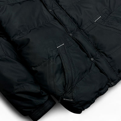 Nike Vintage 90s Rare Center - Swoosh Down Puffer Jacke - vintageconcierge