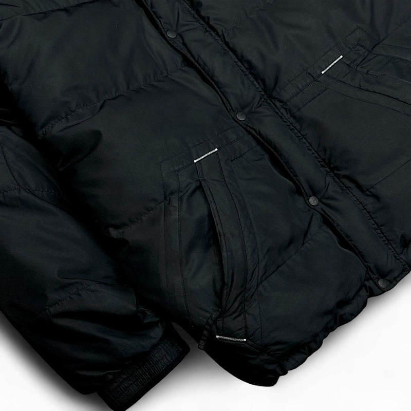 Nike Vintage 90s Rare Center - Swoosh Down Puffer Jacke - vintageconcierge