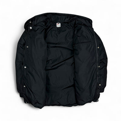 Nike Vintage 90s Rare Center - Swoosh Down Puffer Jacke - vintageconcierge