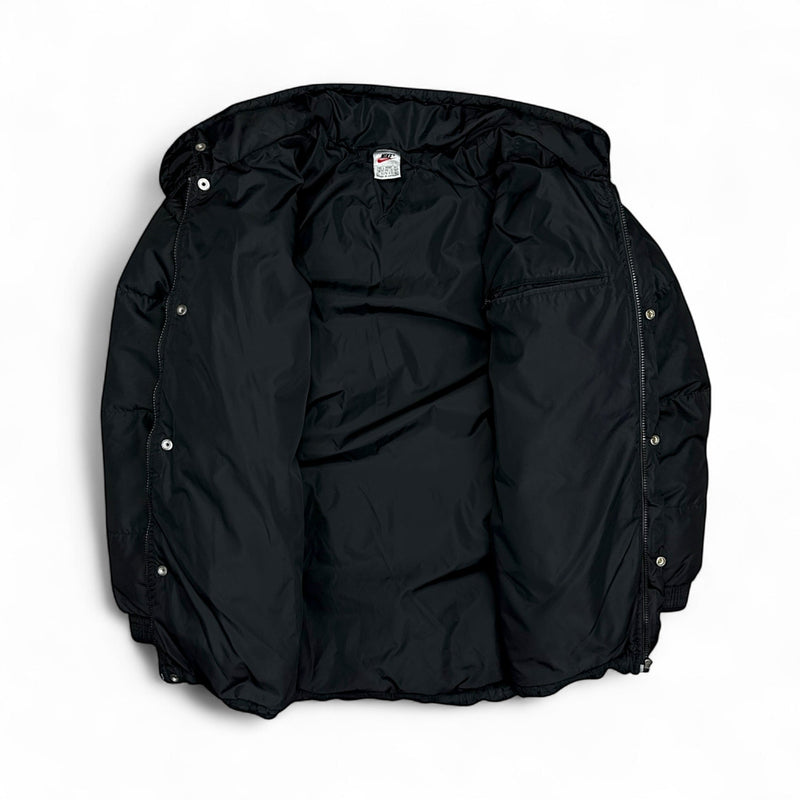 Nike Vintage 90s Rare Center - Swoosh Down Puffer Jacke - vintageconcierge