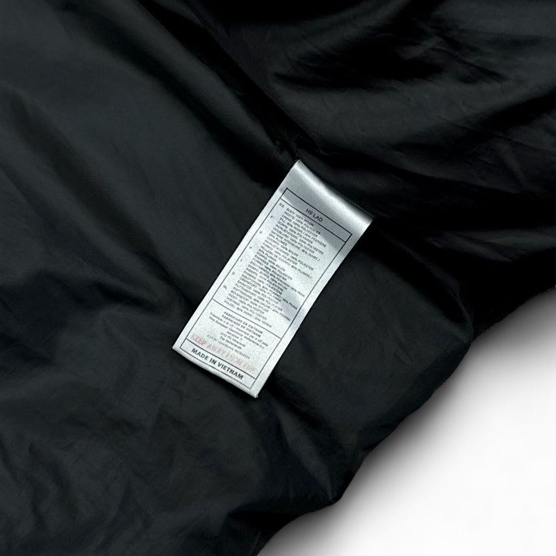 Nike Vintage 90s rare Center - Swoosh Down Pufferjacke Navy - vintageconcierge