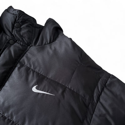 Nike Vintage 90s Rare Center - Swooshed Down Pufferjacke - vintageconcierge