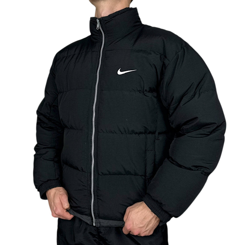 Nike Vintage 90s Rare Reversible Pufferjacke - vintageconcierge