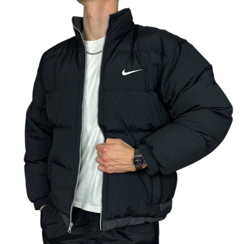 Nike Vintage 90s Rare Reversible Pufferjacke - vintageconcierge