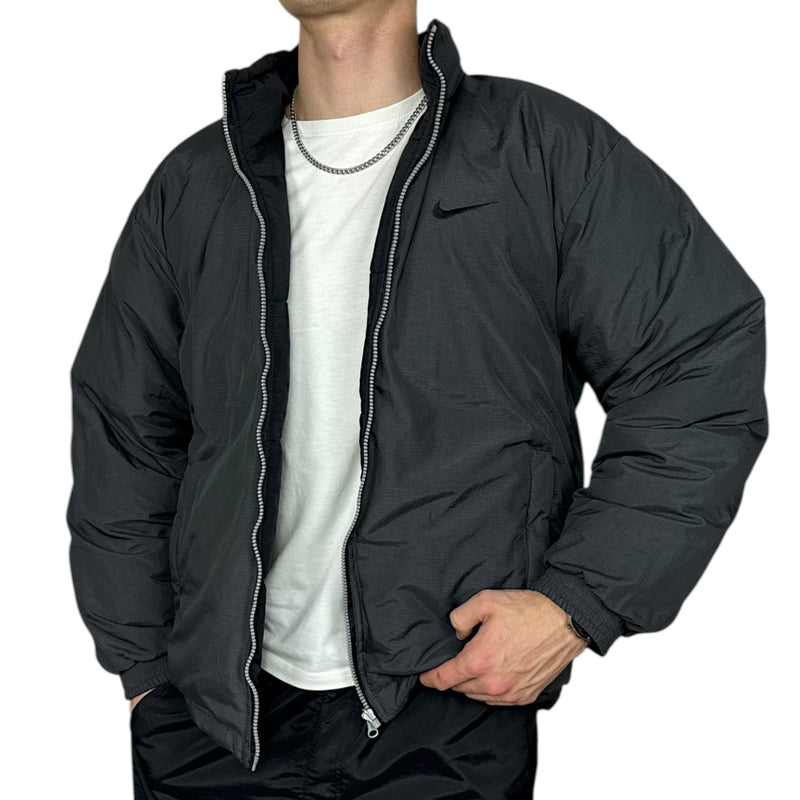 Nike Vintage 90s Rare Reversible Pufferjacke - vintageconcierge