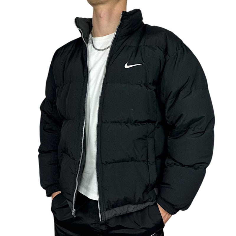 Nike Vintage 90s Rare Reversible Pufferjacke - vintageconcierge