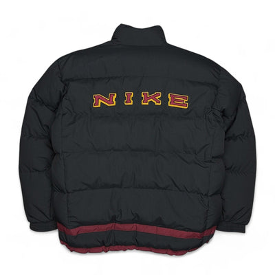 Nike Vintage 90s Rare Spellout Reversible Down PufferJacke - vintageconcierge