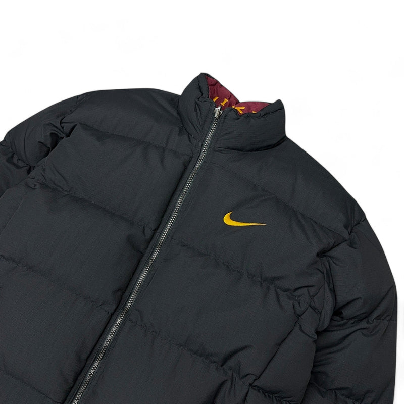 Nike Vintage 90s Rare Spellout Reversible Down PufferJacke - vintageconcierge