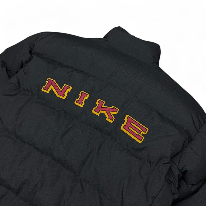 Nike Vintage 90s Rare Spellout Reversible Down PufferJacke - vintageconcierge