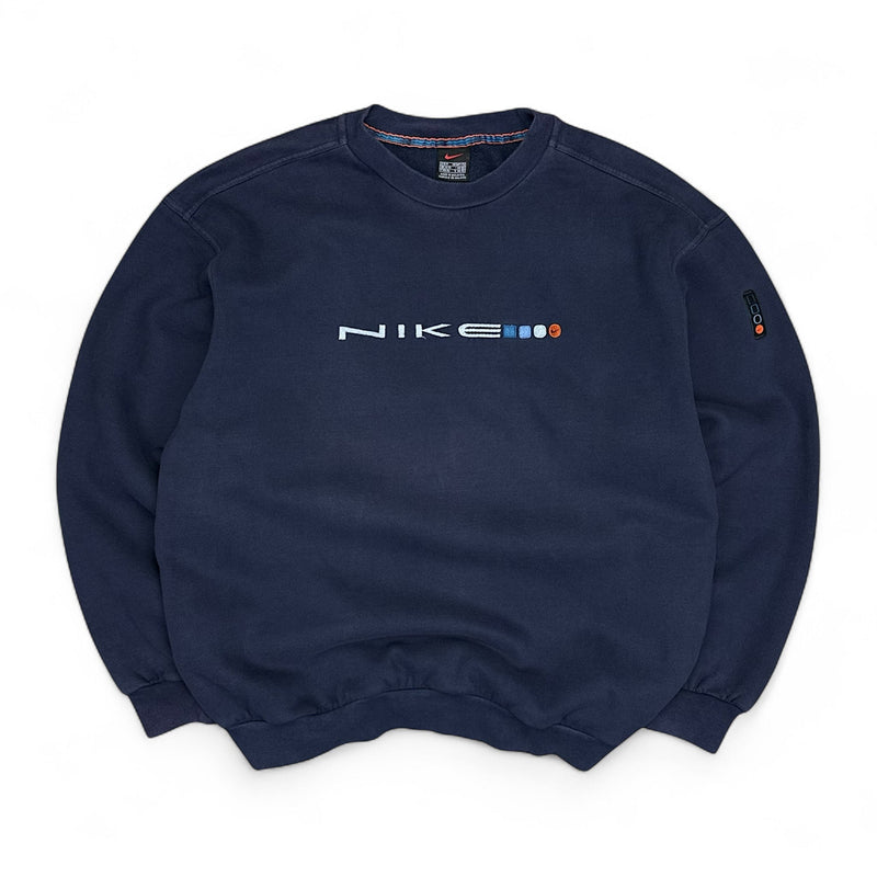 Nike Vintage 90s Rare Spellout Sweater - vintageconcierge