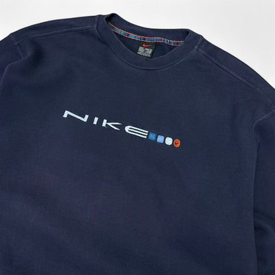 Nike Vintage 90s Rare Spellout Sweater - vintageconcierge