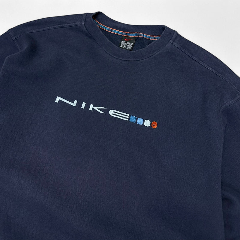 Nike Vintage 90s Rare Spellout Sweater - vintageconcierge