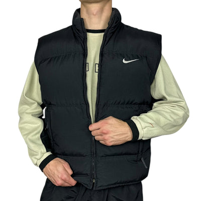 Nike Vintage 90s Reversible Puffer Vest - vintageconcierge