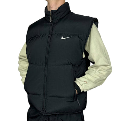 Nike Vintage 90s Reversible Puffer Vest - vintageconcierge