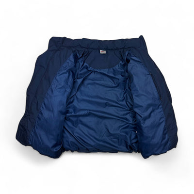 Nike Vintage 90s Spellout Down Pufferjacke - vintageconcierge