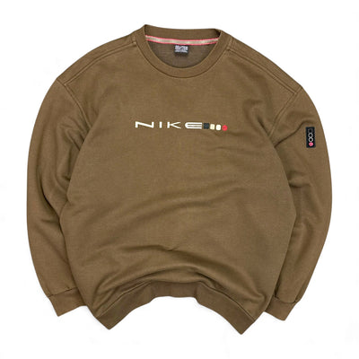 Nike Vintage 90s Sweater Braun - vintageconcierge
