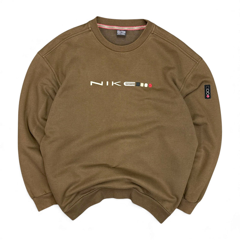Nike Vintage 90s Sweater Braun - vintageconcierge